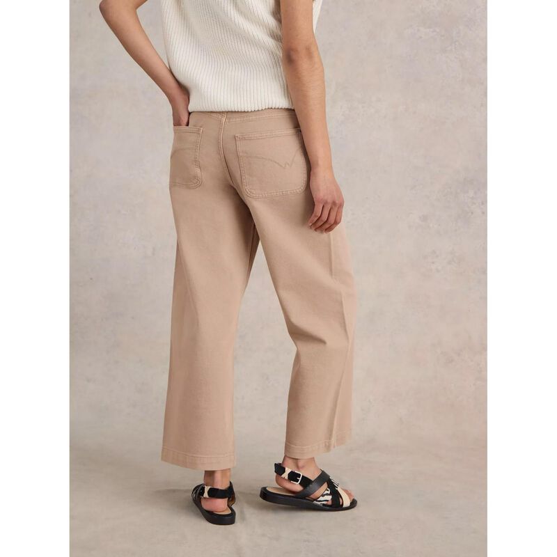 White Stuff Tia Wide Leg Crop Jean image number 1